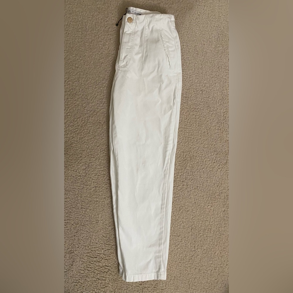 White Jeans from Zara.